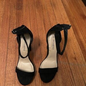 Revamped Elegant Black Heels